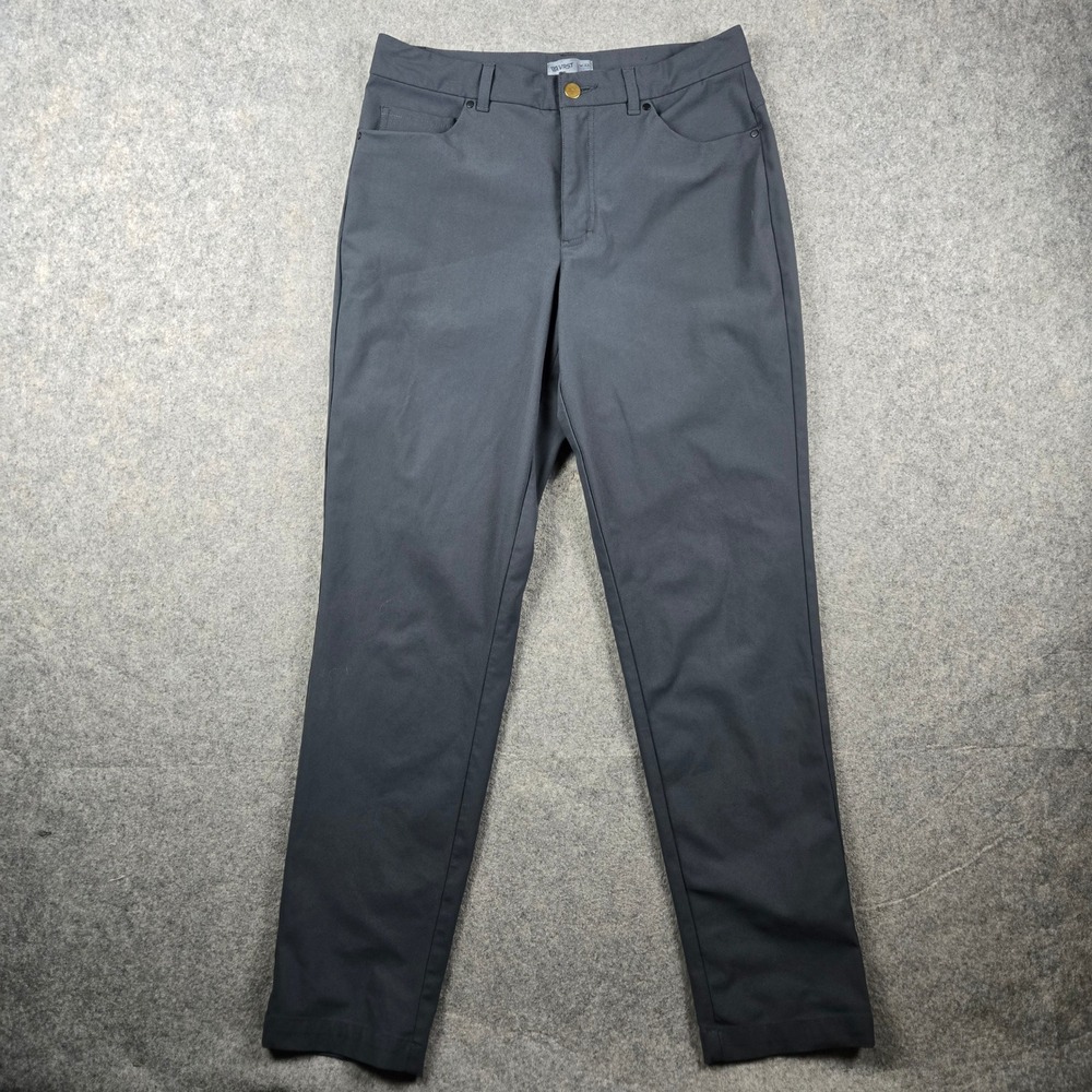 VRST Pants Mens 32x32 (Fit 32x30) Gray Slim Fit Performance Commuter Travel Golf